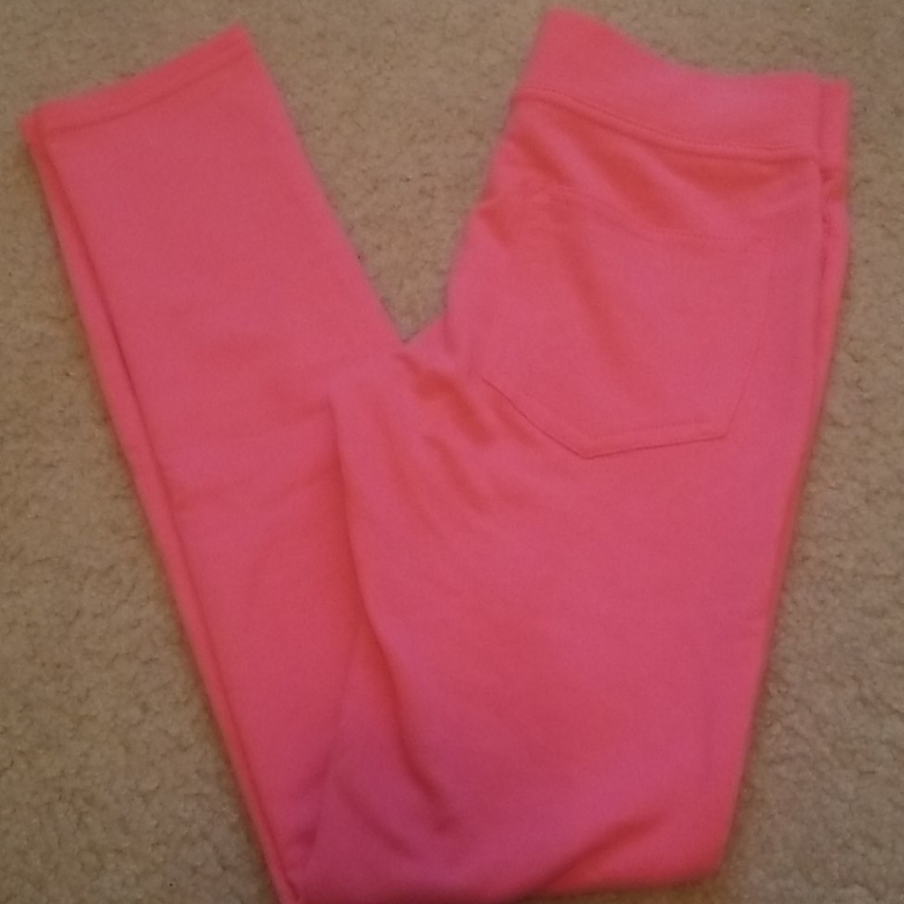 Pink girls leggings
